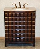 30.5 Bathroom Stone Single Sink Cabinet Vanity 3301T