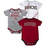 MLB Newborn Boys 3 Strikes Body Suit
