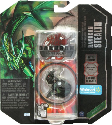 Bakugan Stealth Gundalian Invaders New Season 3 EXCLUSIVE BakuCamo (Black) Ventus HELIX DRAGONOID 740G w/DNA CODE (FACTORY SEALED)