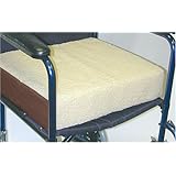 Duro-Med Fleece and Poly/Cotton Cover Polyfoam Cushion, Brown