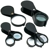 4 5x 10x 15x Folding Magnifiers Stamp Coin Opti Tools