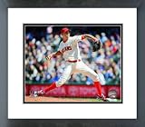 Ubaldo Jimenez Cleveland Indians 2012 Pitching Framed Picture 8x10