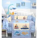 SoHo Ship Ahoy Baby Crib Nursery Bedding Set 10... by SoHo Designs