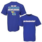 Kansas Jayhawks Royal Blue 2008 NCAA Men's Basketball National Champions Got Championships T-shirt