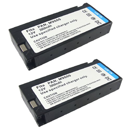 ValuePack (2 Count): Extended Performance Replacement Battery for Specific Digital Camera and Camcorder Models / Compatible with Panasonic VW: VBF2, VBF2E, VBM1, VBM3, VSB0164, VSBS0016, LC: SD122, SD122B, SD122B, M9000, AG: 185, 187, 188, 196, 455, 456, 459, 461, M10, NV: M3, M40, M50, M400, M3000, M9000PN, MS4, MS4EG, MS5, MS5B, PV: M813, 500, 506, 507, 515, 602, 604, 6055, 605S, 606, 610, 615S, 700, 704, 710, 715S, 720, 750, 760, 7600A, 770, 800