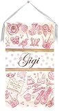 Announcing - Girl Canvas Wall Hanging by Shelly Kennedy