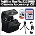 Accessory Kit For Fujifilm FinePix S2550HD 12 MP Digital Camera Includes 16GB High Speed SD Memory card + USB 2.0 High Speed Card Reader + Deluxe Carrying Case + Mini Flexible Tripod + Clear LCD Screen Protectors + More