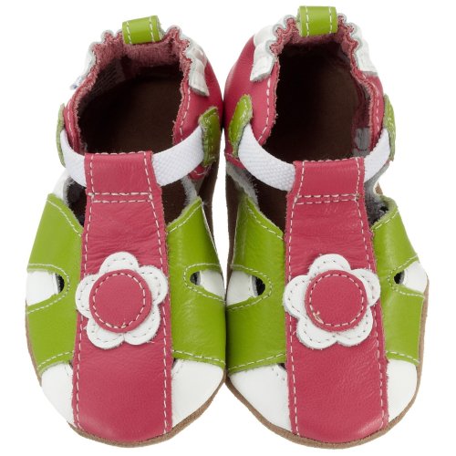 Robeez Soft Soles Poppy Sandal (Infant Toddler Little Kid)