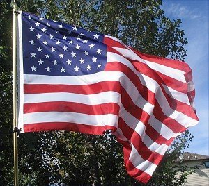 American Flag Superknit Polyester 3ft x 5ft with Grommets