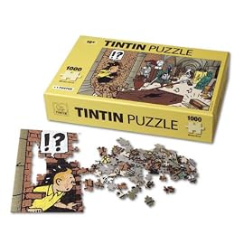 TREASURE OF THE CASTLE PUZZLE + POSTER FROM THE ADVENTURES OF TINTIN