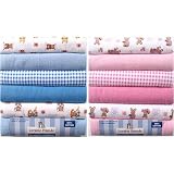 6-Pack Receiving Blankets in Pink