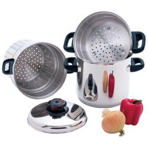 4 PC STAINLESS MULTI COOKER product image