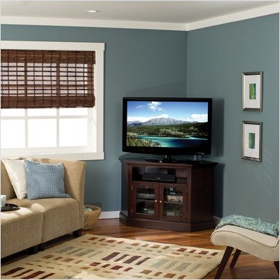 Black Friday Sanus Systems Bfav48-Cn1 Basic Foundations 3-Shelf Corner A/V Stand Deals