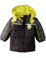 iXtreme Baby Boys' Tonal Plaid Puffer