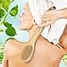 BODY BATH BRUSH to Exfoliate Skin Naturally with 16