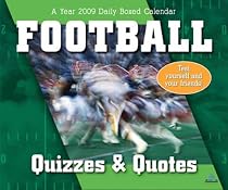 Football Quizzes & Quotes 2009 Daily Boxed Calendar