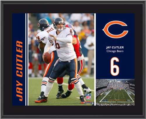 Jay Cutler Plaque | Details: Chicago Bears, Sublimated, 10x13, NFL Plaque