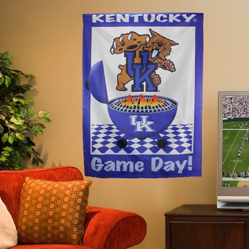 University of Kentucky - Game Day - Standard Size 28 Inch X 40 Inch Decorative Flag/Banner