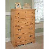 Mountain Pine 4-Drawer Chest in Pine - New Visions by Lane 497-319