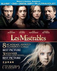 Les Miserables (2012) (Blu-ray + DVD + Digital Copy + UltraViolet)
