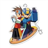 ロックマン エグゼ ロックマン&熱斗 ダイカットパスケース