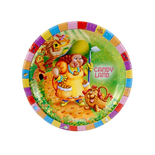 CandyLand Party Supplies - Dessert Plates (8)