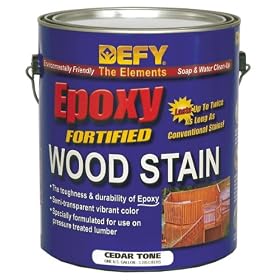 Defy Epoxy Fortified Wood Stain - 905754101 1G Cedar Tone Stain