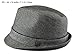 Hatter Big size Mens Classic Fedora Short Brim Trilby Hat XL(60cm), XXL(62cm)
