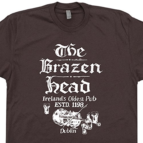 L - Dublin Ireland Oldest Bar T Shirts Irish Beer Pub Tee Vintage Retro Cool Tavern Mens Womens Kids Shirtmandude