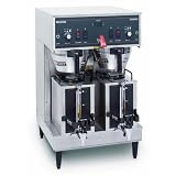 BUNN 20900.0008 Dual 120/208V 1SET Mechanical-Plastic Funnel Brewer with Portable Server
