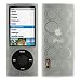GTMax Durable Gel Skin Protector Case - Circle Clear For Apple iPod nano 16GB 8GB 5th 5G Generation NEWEST MODEL