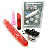 Cal Exotics / Swedish Erotica 12 Inch Veined Double Dong Adult Sex Toy Kit