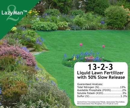 LazyMan 13-2-3 Liquid Lawn Fertilizer