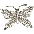 Butterfly Pendant Sterling Silver Jewelry 1.5 inches