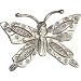 Butterfly Pendant Sterling Silver Jewelry 1.5 inches