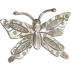 Butterfly Pendant Sterling Silver Jewelry 1.5 inches