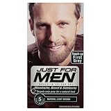 Produkt-Bild: Just For Men Pflege-Brush-In-Color-Gel f&uuml;r Bart, Schnurrbart, Hellbraun