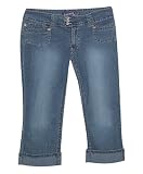 Plus Size Crazy Cuffed Capri