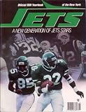 JETS Official 1991 Yearbook Of The NewYork (Rob Moore & Blair Thomas on cover)
