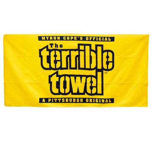 NFL Pittsburgh Steelers Beach Terrible Towel, Gold