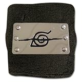 Naruto Anti Leaf Village Metal Sign Wristband