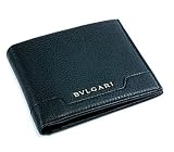 [ブルガリ] BVLGARI BLACK カーフ 二つ折り 短財布 小銭入れ無 [並行輸入品]