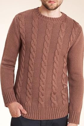 Limited Collection Chunky Cable Knit Slim Fit Jumper [T30-1602-S]