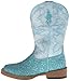 Roper Square Toe Glitter Floral Western Boot (Toddler/Little Kid)