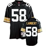 Jack Lambert Pittsburgh Steelers Black Throwback Jersey