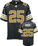 Reggie Bush Youth Jersey: Reebok Black Replica #25 New Orleans Saints Jersey - Small (8)