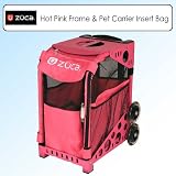 Zuca Sport Kit Hot Pink Frame & Pet Carrier Bag PIBHP205