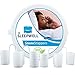 Best Anti Snoring Device - Stop Snore Solution - Sleep Better Aids - Anti-Snore Remedy Devices - 4 Nose Vents Nasal Dilator - Alternative for Mouthpiece Chin Strap Strips - Breathing Sleeping Relief