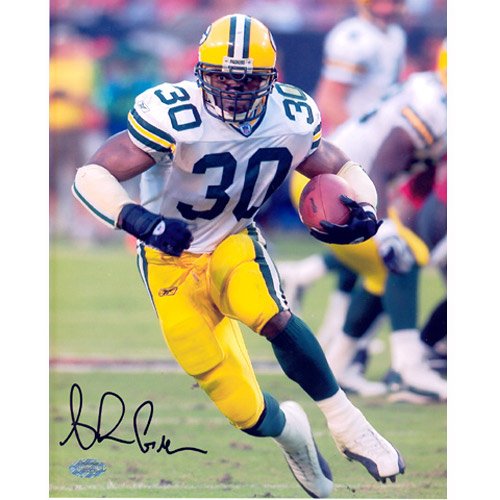 Mounted Memories Green Bay Packers Ahman Green Autographed 8x10 Photo