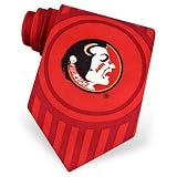 Florida State Logo Tie by NCAA - Red Silk - B000A0O8JE
